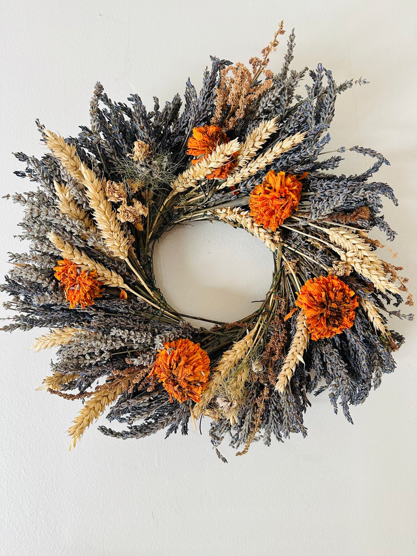 Lavender Wreath