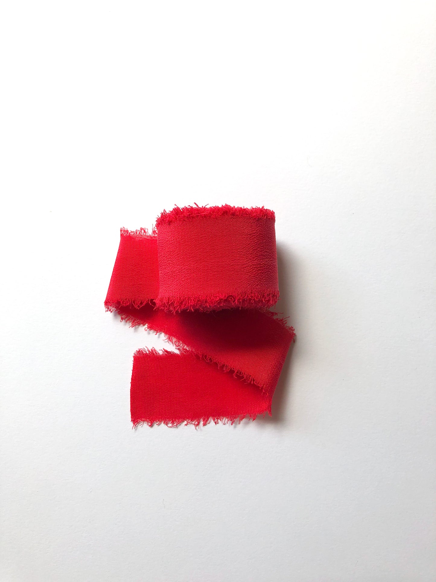 Silk Ribbon in Sour Cherry