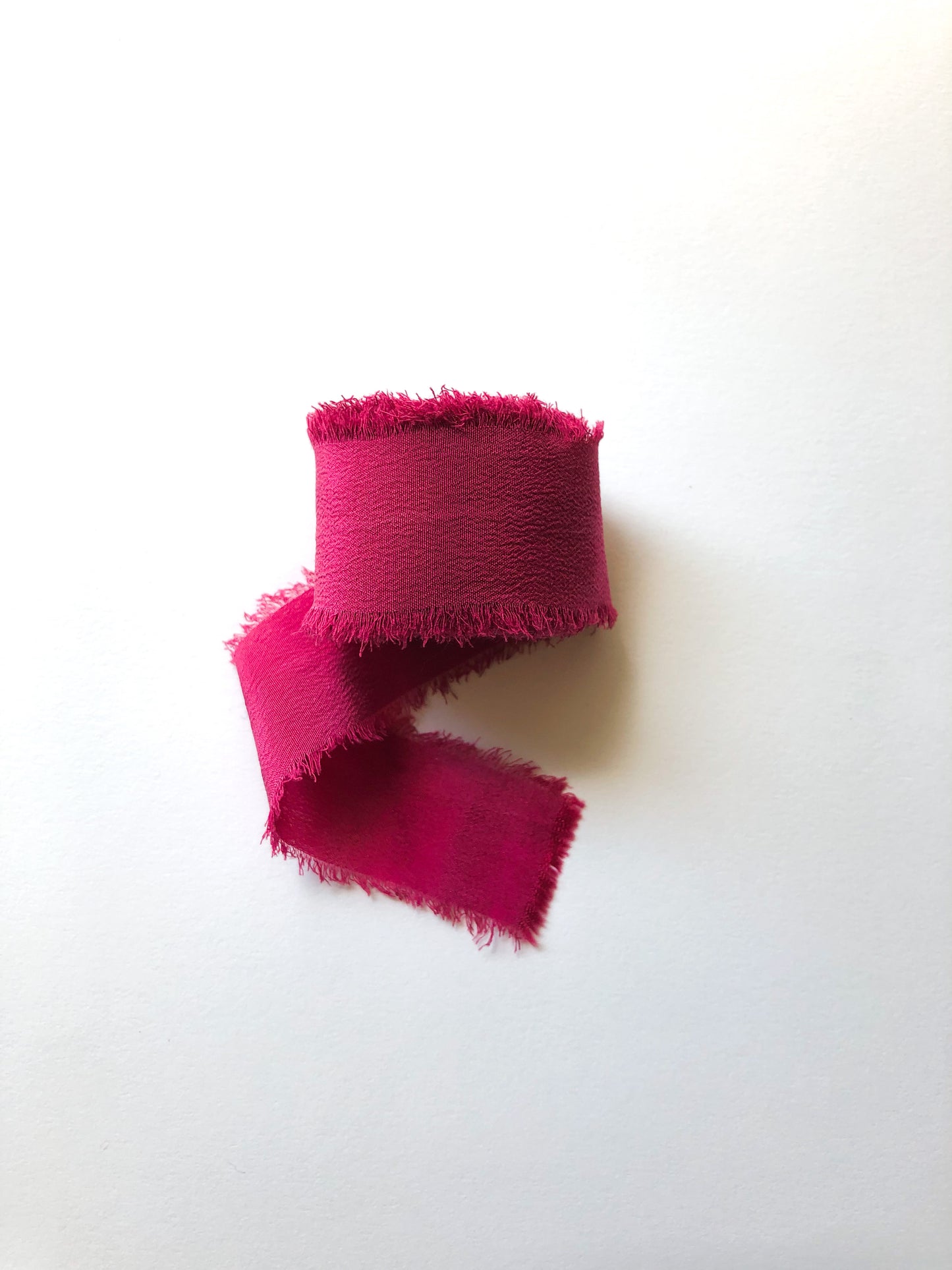 Silk Ribbon in Summer Wine